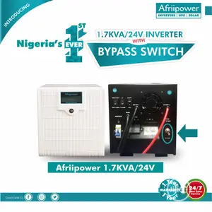Affriipower Inverter 1.7kva 24v With Bypass Switch