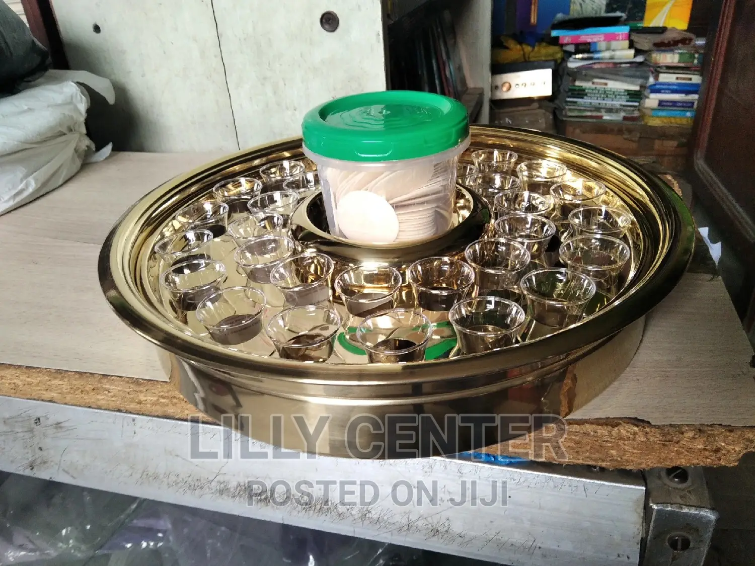 Communion Starter And Steel Cups