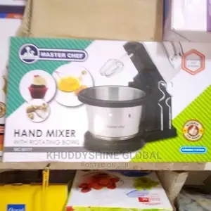 Masterchef Hand Mixers With Rotating Bowl