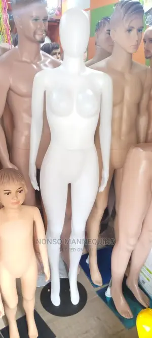 Size 10 Detachable Female White Faceless Mannequins
