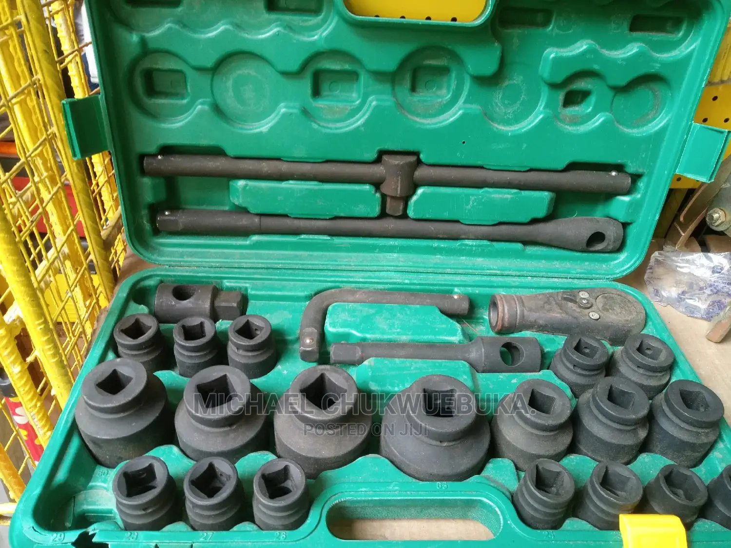 Heavy Duty Socket Set Black