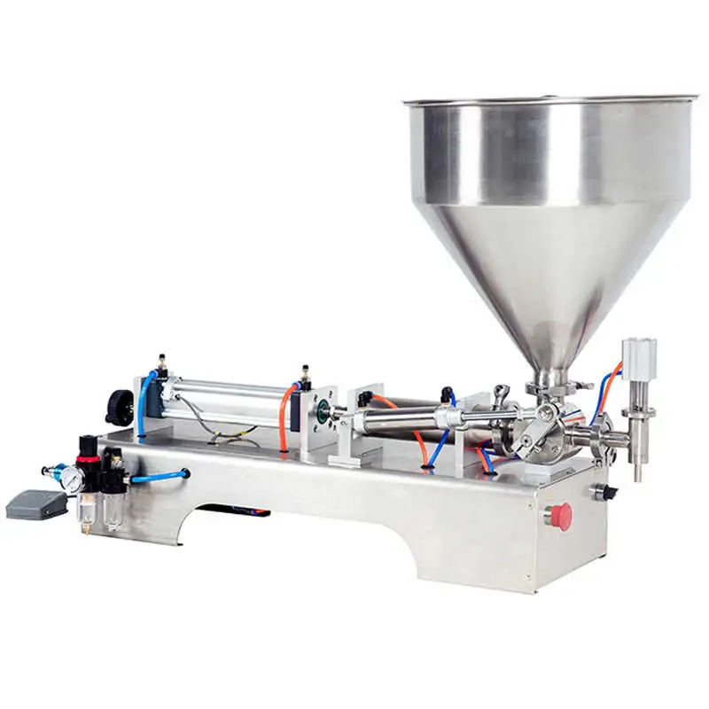 Auto Bottle Paste Liquid Filling Machine For Paste Filler