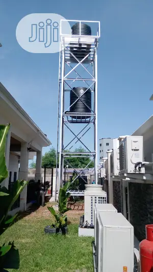 Tank Tower( Stanchions) To Carry Plastic Tank And Corrugated