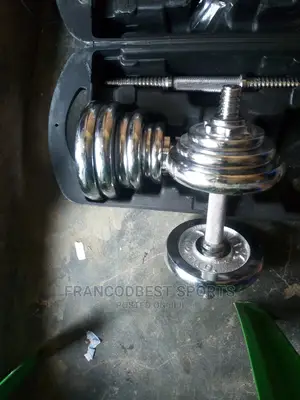 Photo - 20kg Dumbell Case and Adjusted