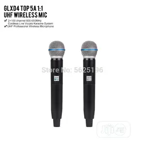 Top Quality GLXD4 GLXD24 GLXD Wireless Microphone System Mic