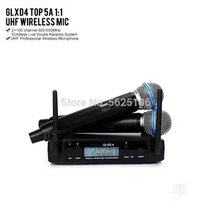 Top Quality GLXD4 GLXD24 GLXD Wireless Microphone System Mic