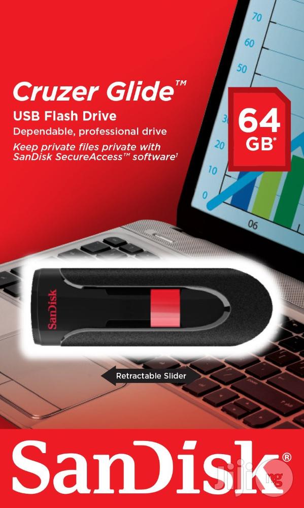 Sandisk Cruzer Glide Usb Flash Drive 3.0 64gb