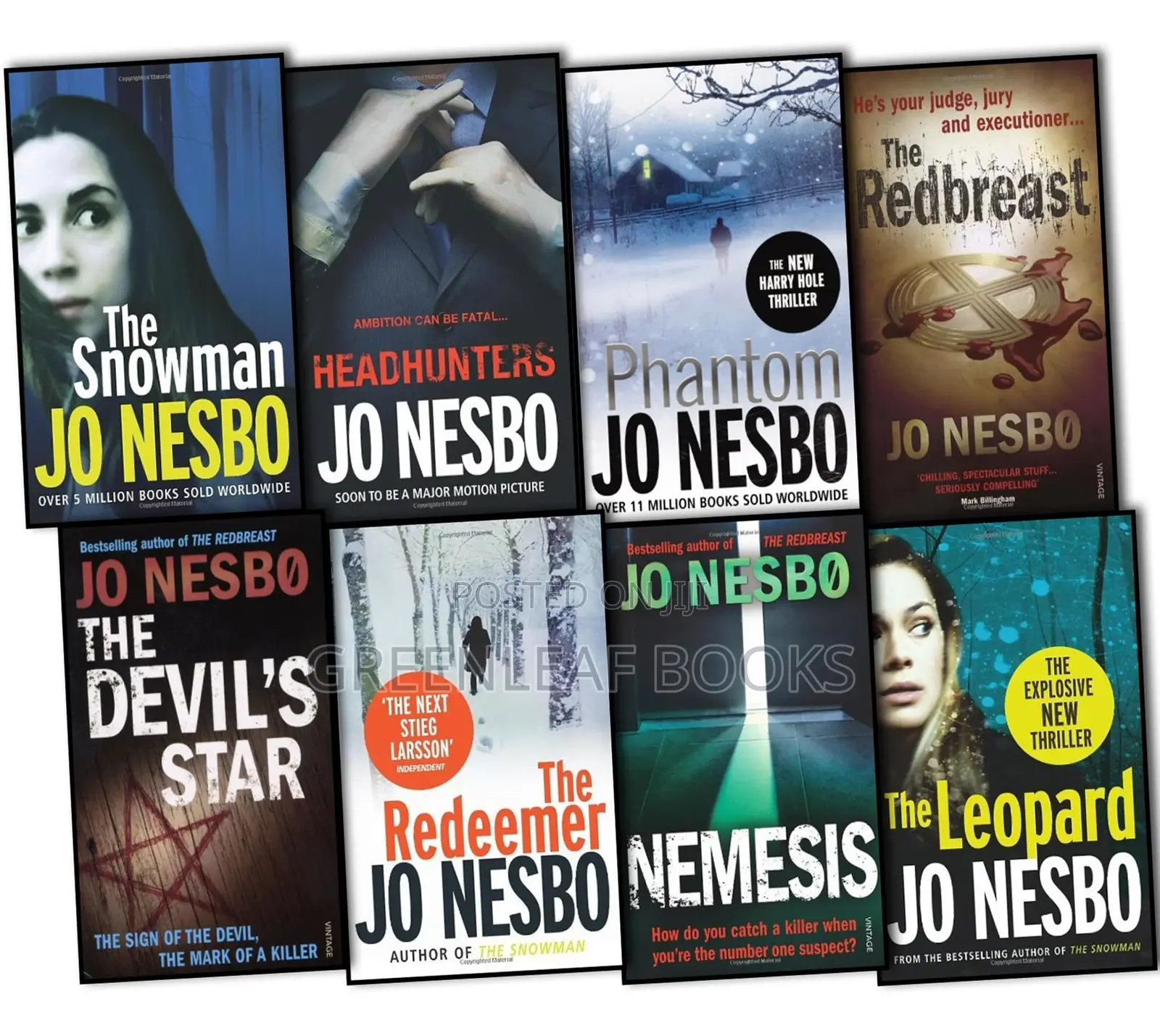 Jo Nesbo a Harry Hole Mystery