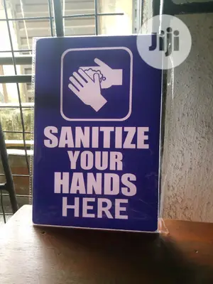 Sanitize Your Hand Signage.