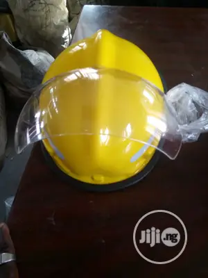 Fire Resistant Helmet.