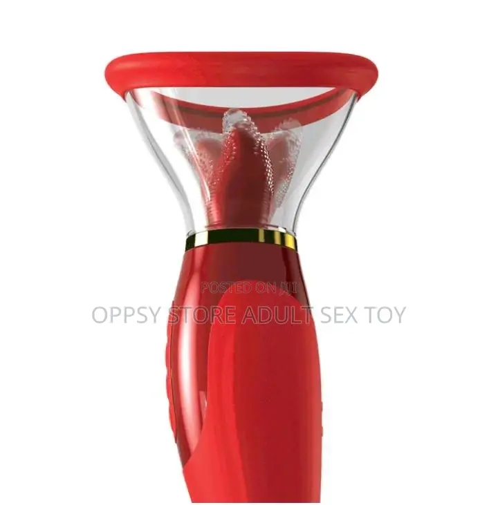 Wistone Gold Red Sucking Vibrator