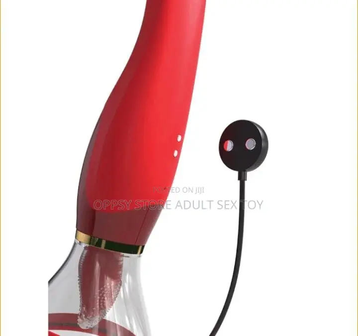 Wistone Gold Red Sucking Vibrator