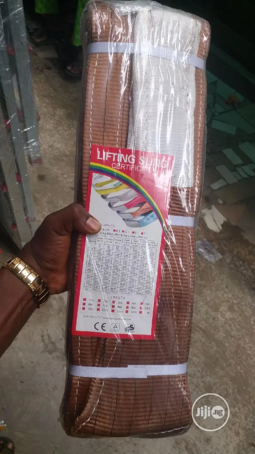 Polyester Liftin Belt 6tonx6m