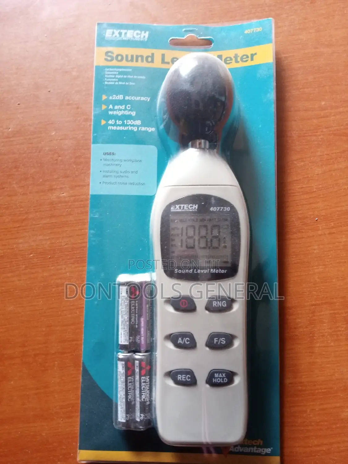 Extech 407730 Digital Sound Level Meter