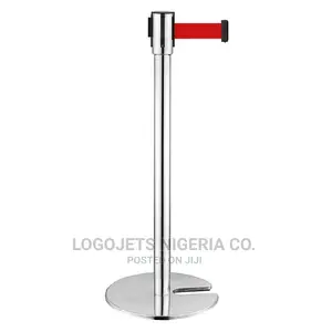 Stainless Retractable Crowd Control Barrier Stand