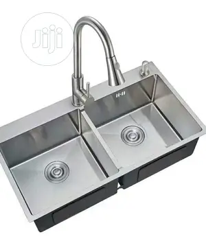 Kitchen Sink Handmaid Double Bowl