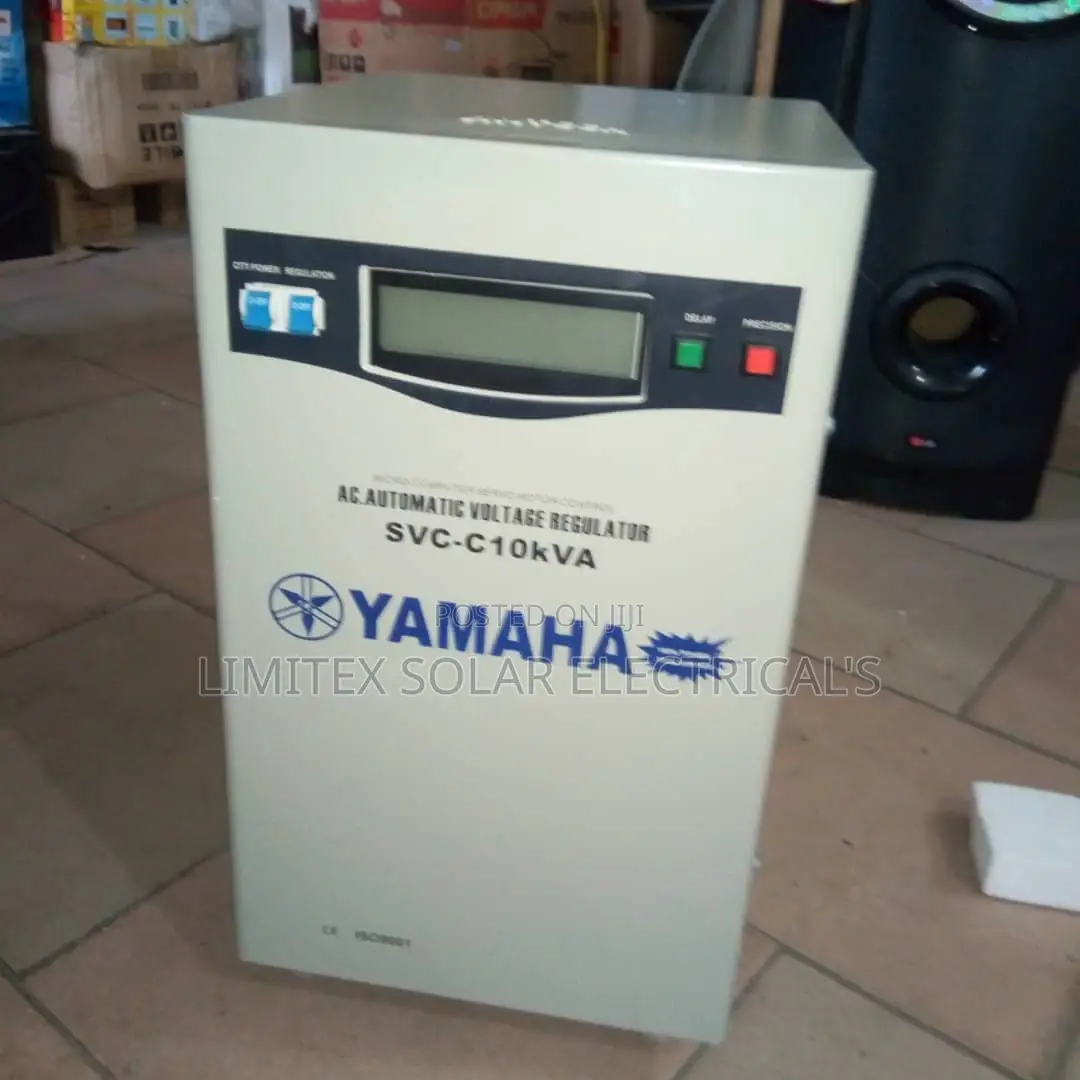 10kva Original Yamaha 1-Phase Fully Automatic Stabilizer