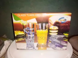 3 Piece Glass Tumbler