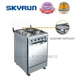 Skyrun Standing Gas With Oven 3+1very Big and With Warranty