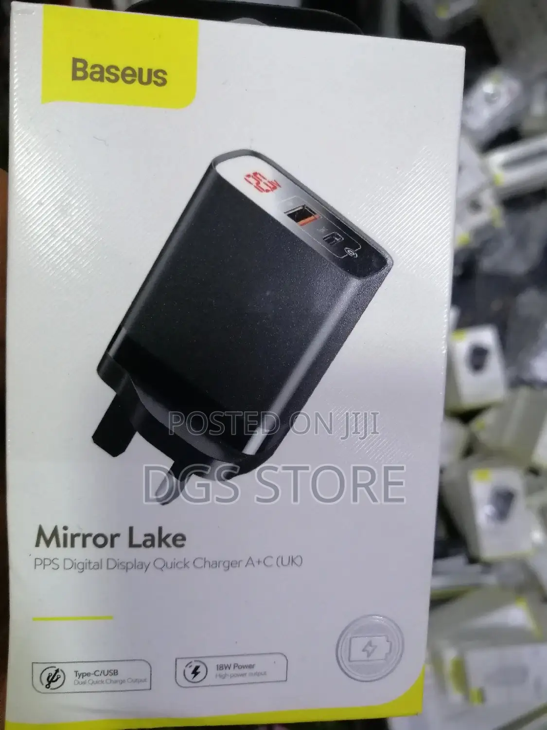 Baseus Mirror Lake PPS Digital Display Quick Charger