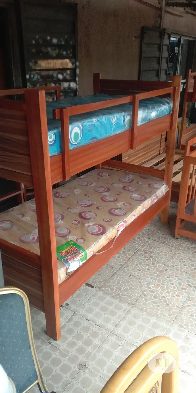 Double Bunk Bed Wooden