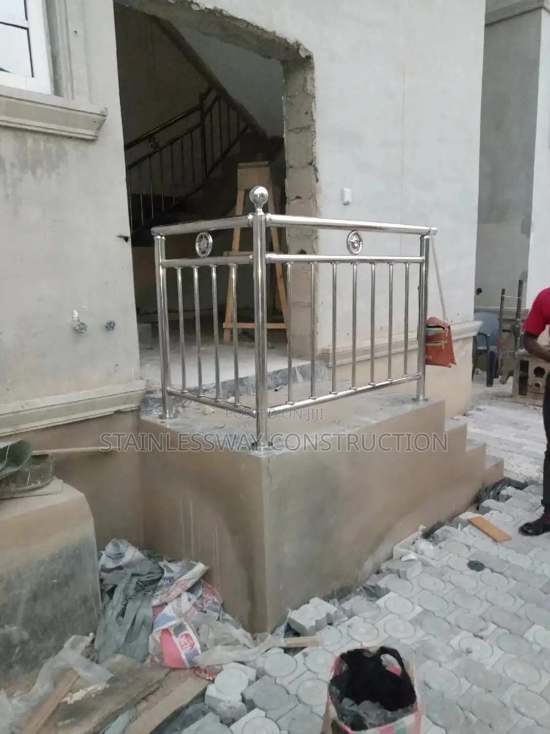 Stainless Handrail With 304pipe
