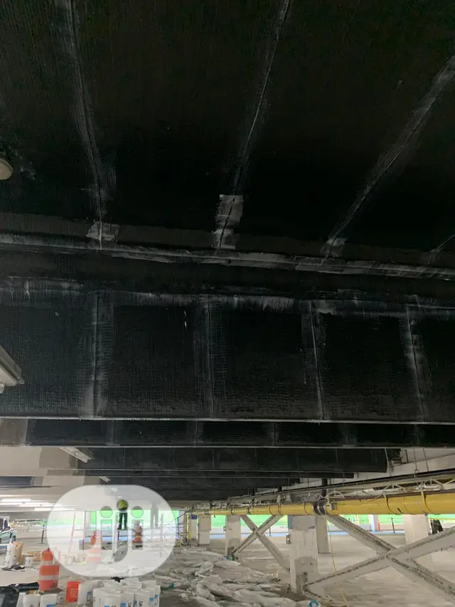 Carbon Wrapping for Concrete Protection