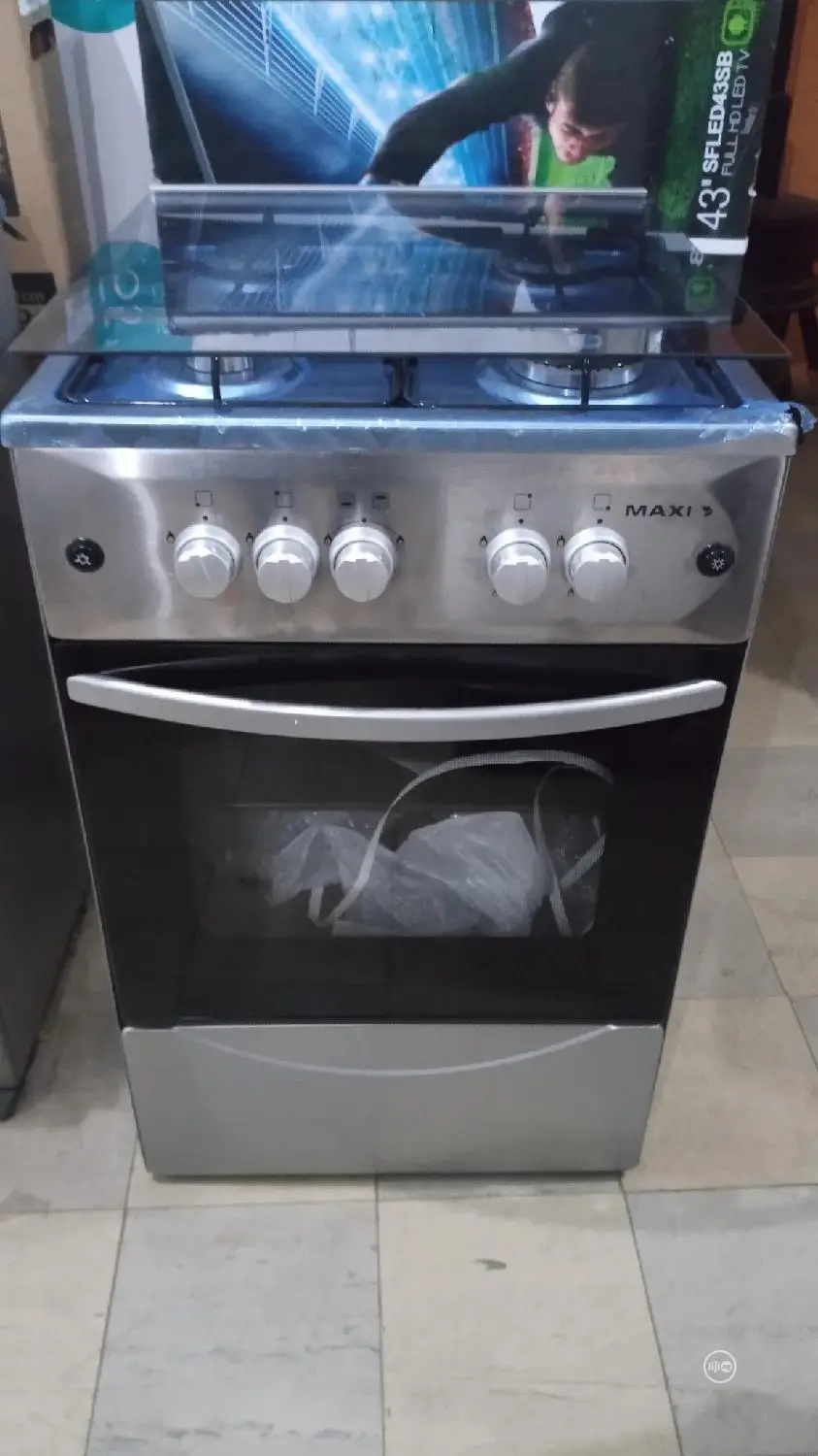 Maxi Gas Cooker 5050 4b Inox