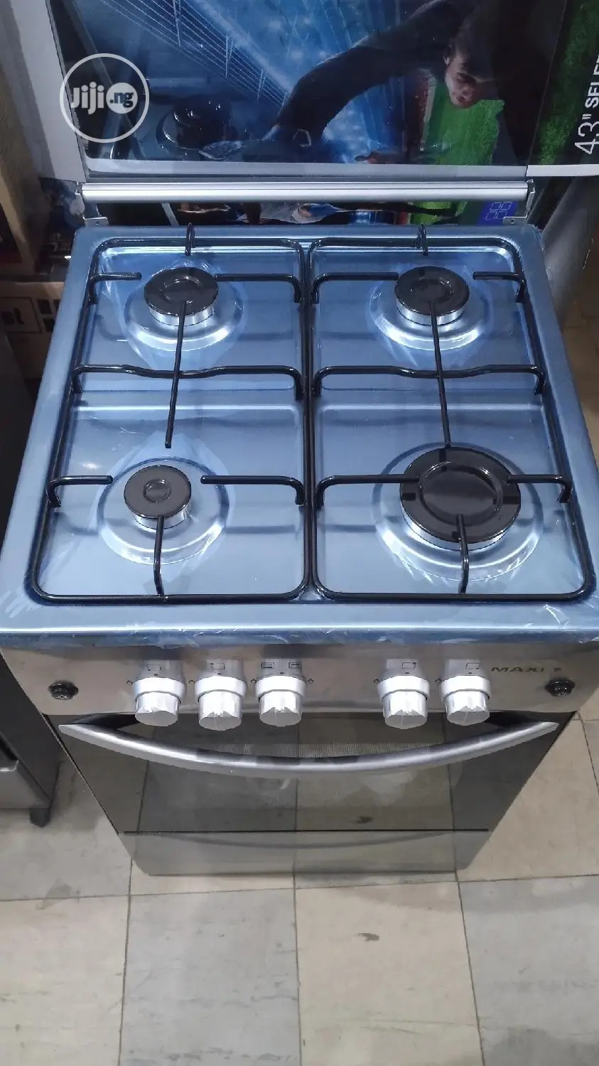 Maxi Gas Cooker 5050 4b Inox