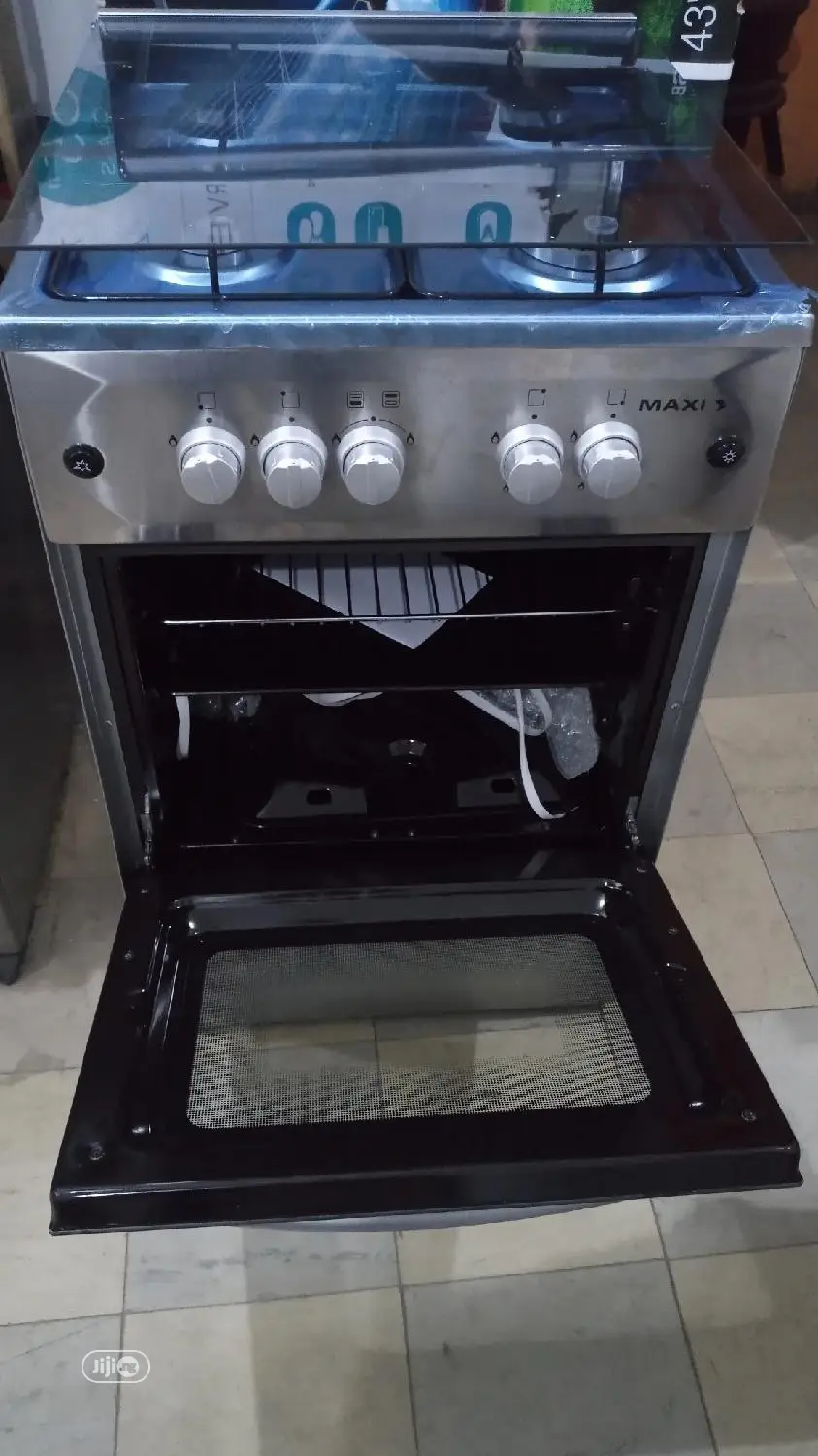 Maxi Gas Cooker 5050 4b Inox