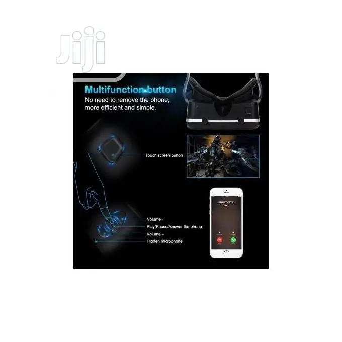 VR Shinecon 6.0 Virtual Reality 3D Glasses Headset