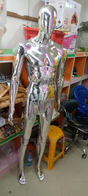 New Silvee Chrome Male Mannequins Faceless
