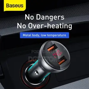 Baseus Inauto Digital Display Pps Dual Quick Carcharger 45w