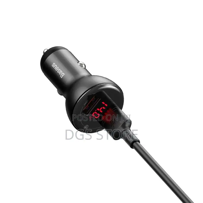 Baseus Inauto Digital Display Pps Dual Quick Carcharger 45w