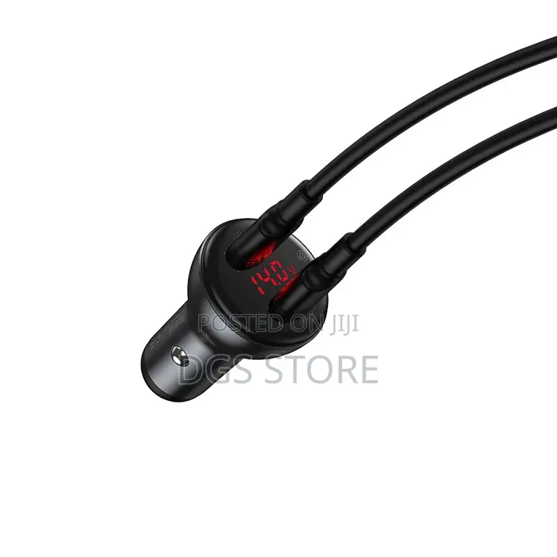 Baseus Inauto Digital Display Pps Dual Quick Carcharger 45w