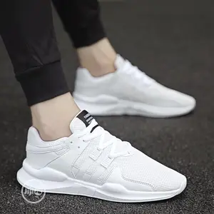 Ladies Sneakers ( Pure White Canvas )