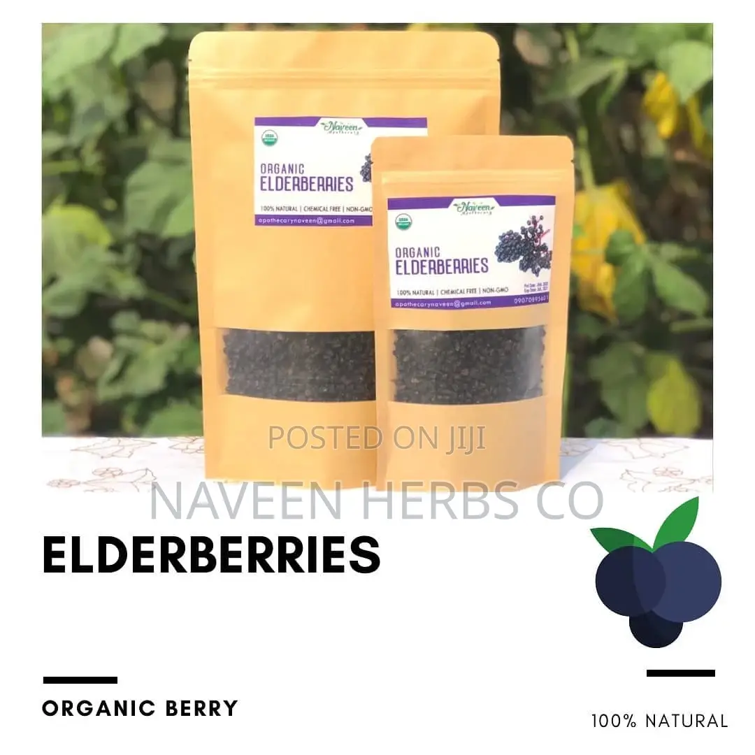 Organic Elderberries 50grams