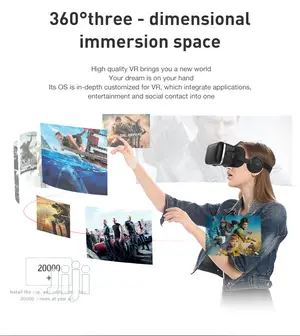 VR SHINECON 3D VR Headset Virtual Reality Glasses