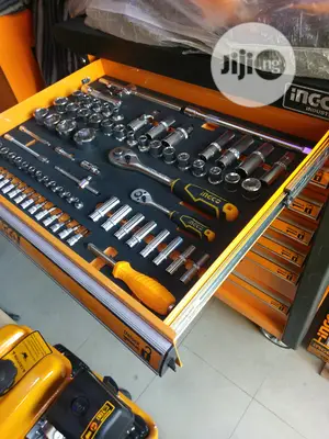 Ingco 7pcs Drawers With 328pcs Tool Chest Set