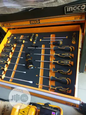 Ingco 7pcs Drawers With 328pcs Tool Chest Set