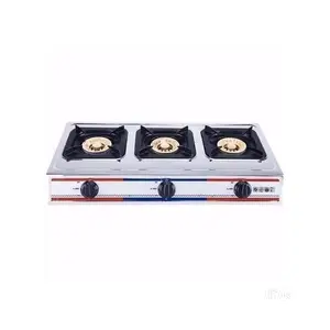 Eurosonic 3 Burner Stainless Gas Cooker