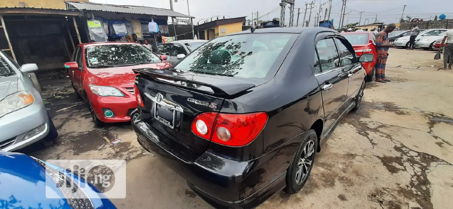 Toyota Corolla S 2007 Black