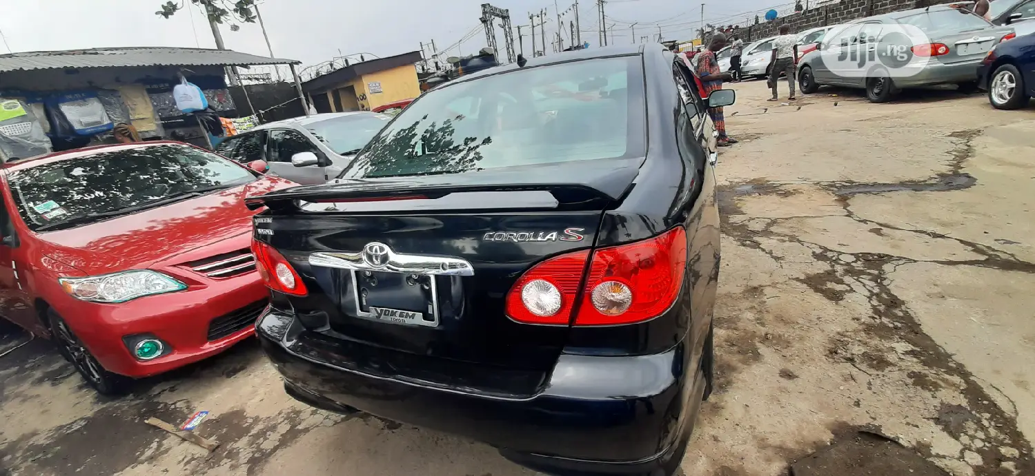 Toyota Corolla S 2007 Black