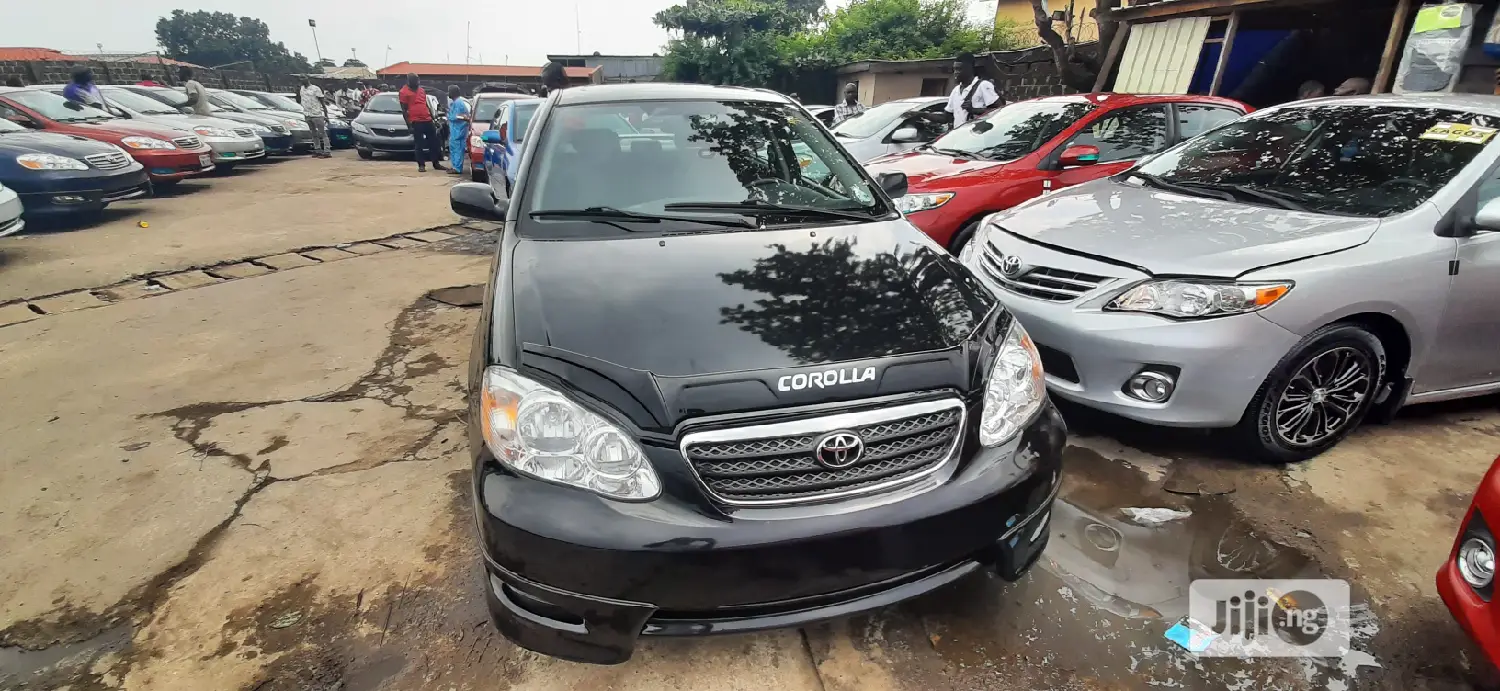 Toyota Corolla S 2007 Black