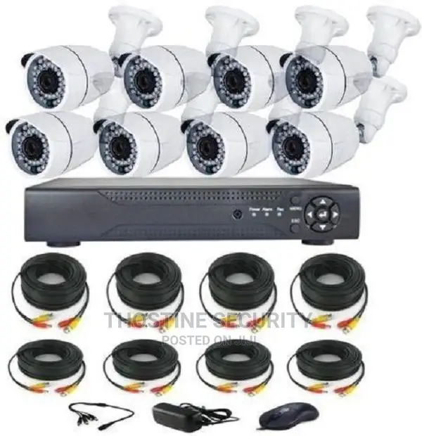 CCTV Kit-High Definition(AHD) With Remote View 8 Channels