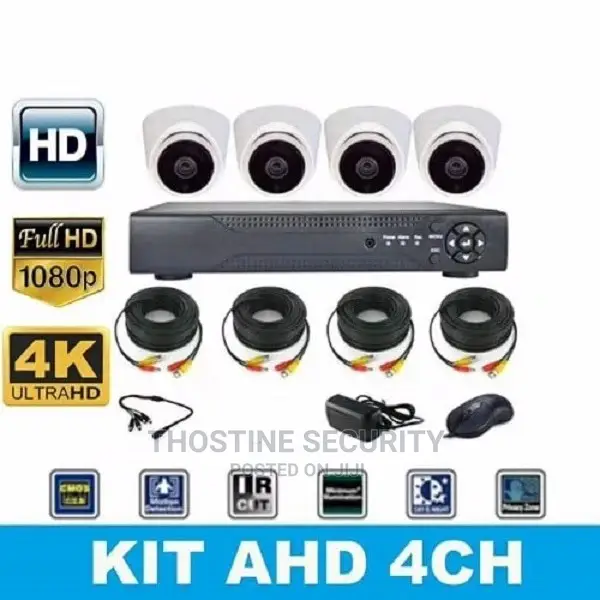 Paxvision 4CH CCTV Combo Kits With Internet Remote View