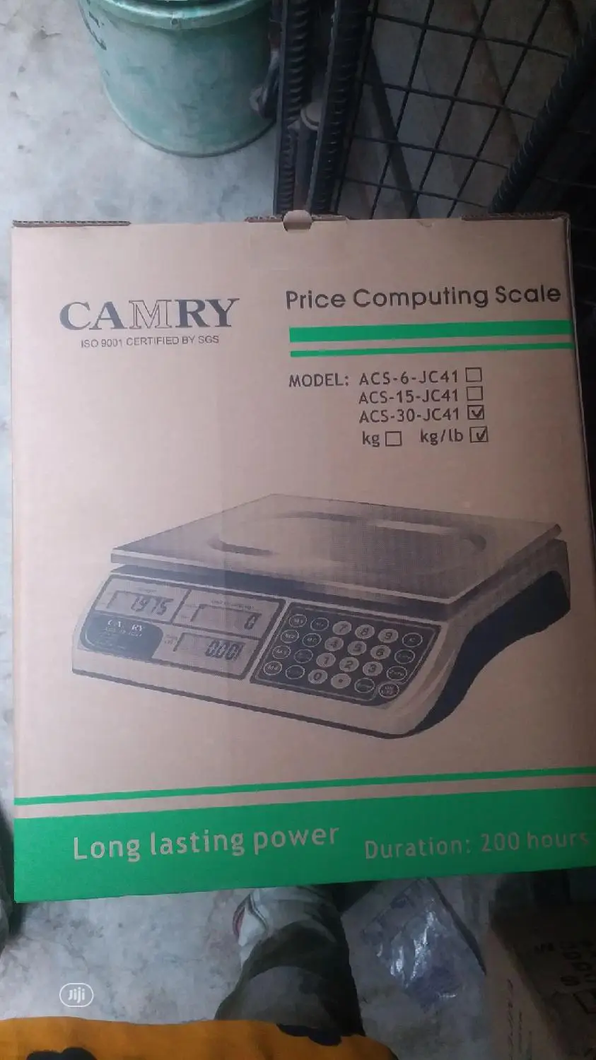 Original Digital Measuring Scale 30kg Camry