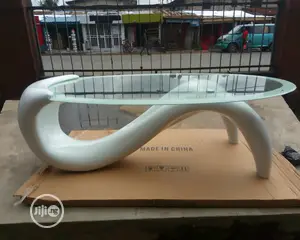 Imported Exotic White Centre Table