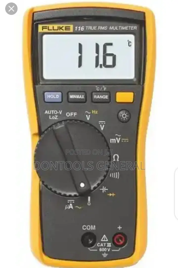 Fluke 116 Hvac/R Multimeter With Temperature And Microamps
