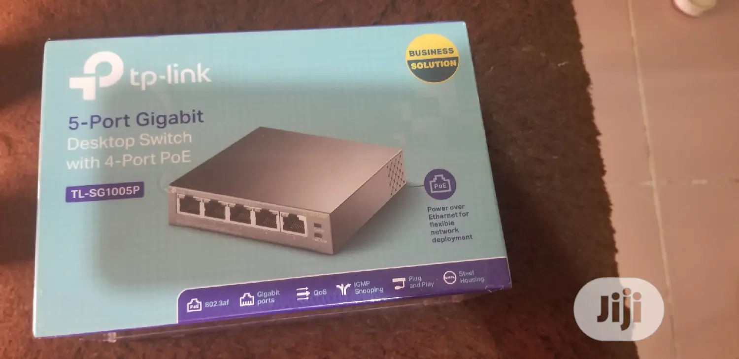 Tp-Link 5-Port Gigabit Desktop With 4-Port POE